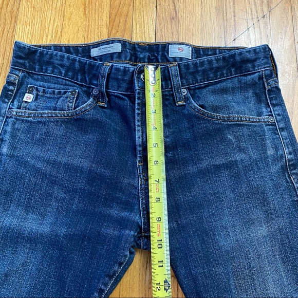 AG ADRIANO GOLDSCHMIED Jeans Matchbox Slim Straight Sz 32 X 27 Short - Picture 7 of 9